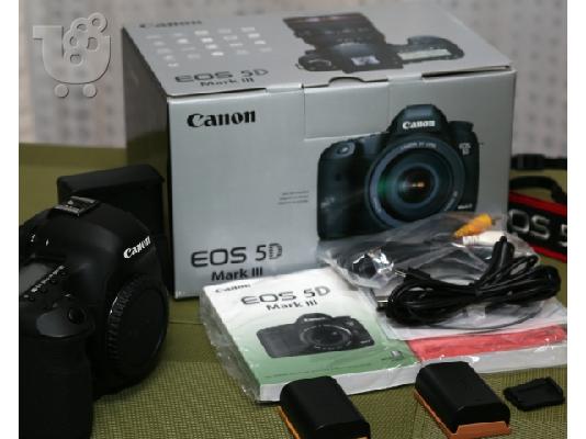 PoulaTo: Νέα άφιξη Canon EOS 5D Mark III Digital φωτογραφική μηχανή με 75-300mm